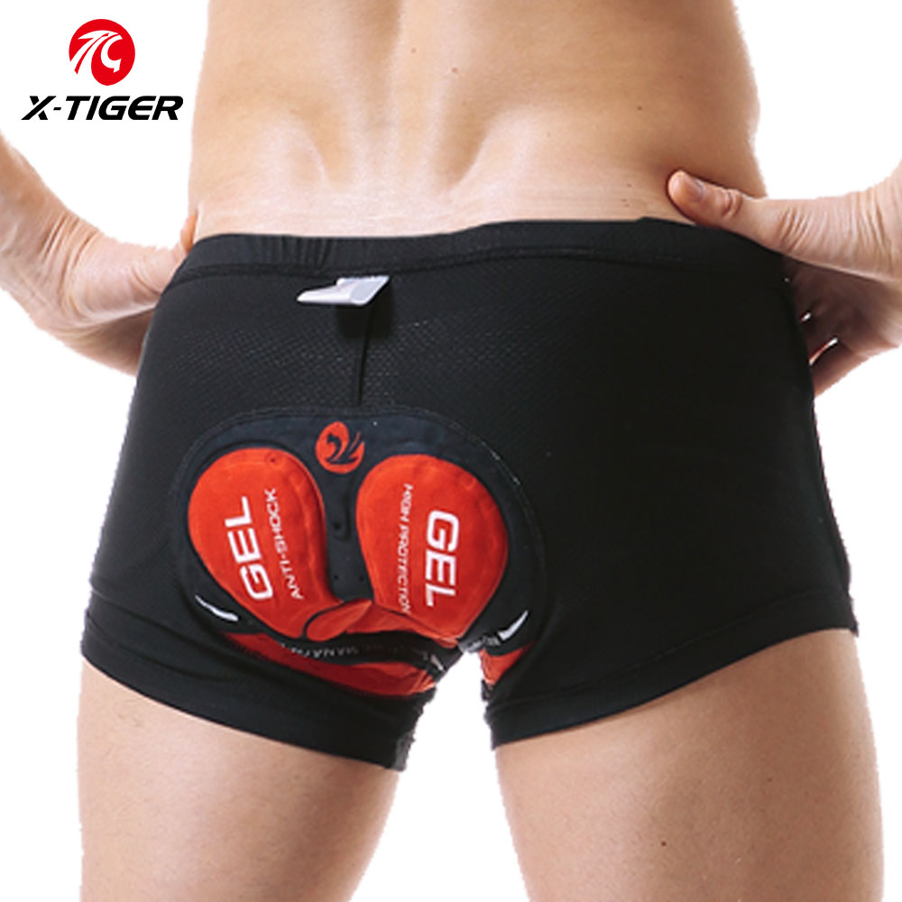 Padded Cycling Shorts 5D Gel - WOSAWE กางเกงปั่นจักรยาน MTB สำหรับผู้ชาย 5D เจลแพด