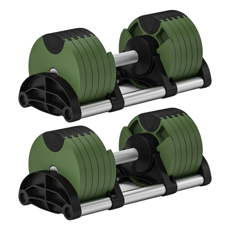 Adjustable Dumbbell Pair 40Kg - ดัมเบลยกน้ำหนักแบบปรับได้ ฟรีเวท 40 กก. 24 กก.
