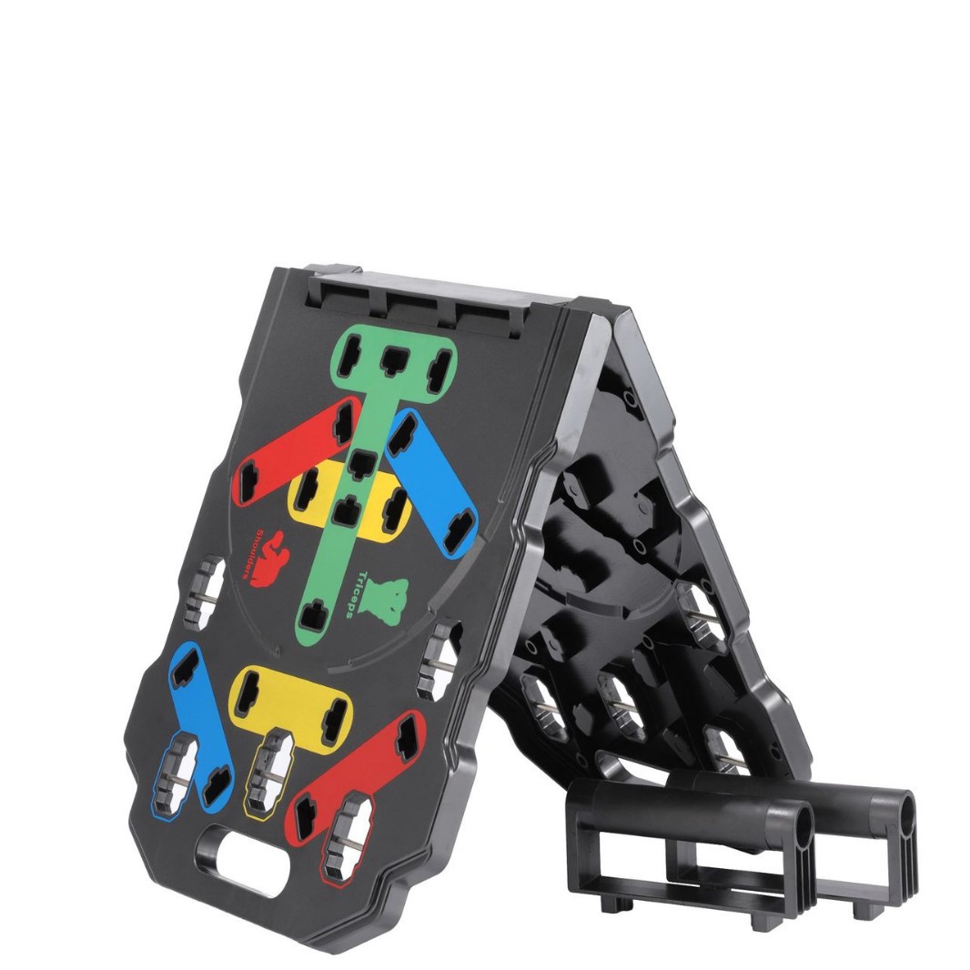 Push Up Board Foldable Multi Function - บอร์ดวิดพื้นแบบพับได้อเนกประสงค์พร้อมราวจับสำหรับฝึกความแข็งแรง