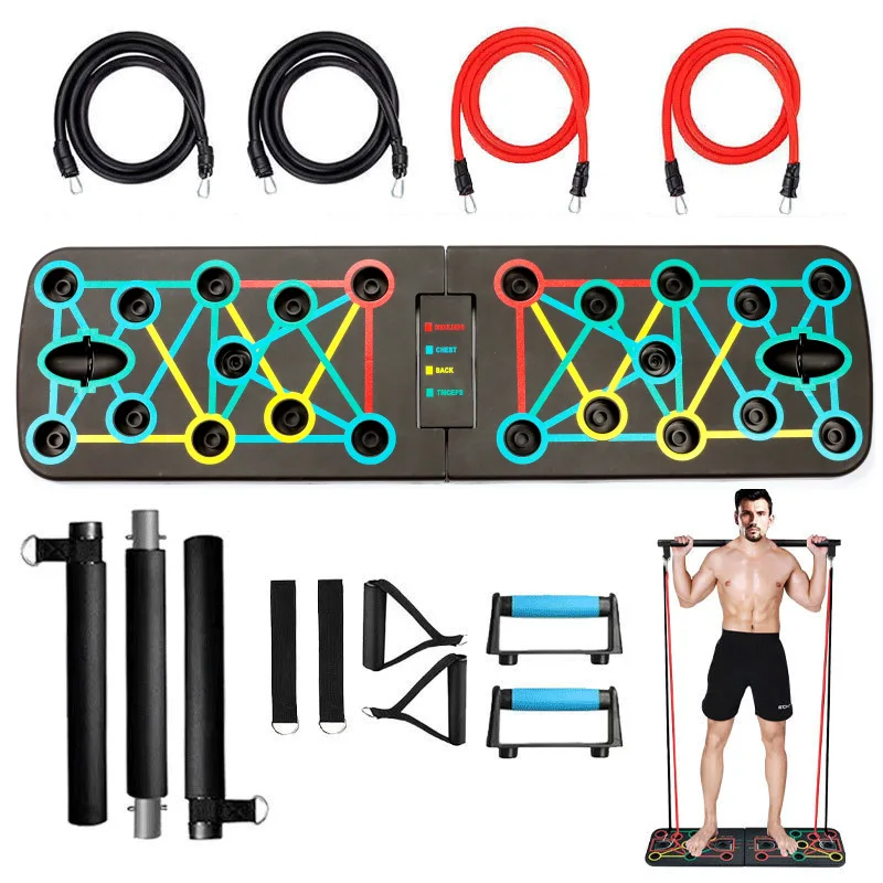 Push Up Board Foldable Multi Function - บอร์ดพับได้อเนกประสงค์สำหรับวิดพื้น ฝึกความแข็งแรง สร้างกล้ามเนื้อที่บ้าน