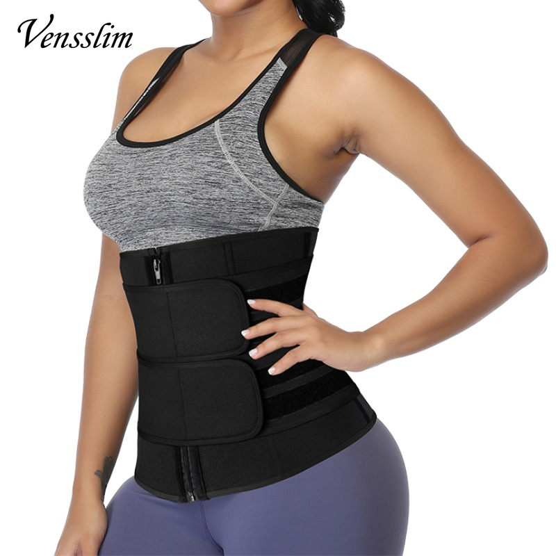 Sweat Waist Trainer Belt Neoprene - Vensslim Shapewear เทรนเนอร์เอว Neoprene เข็มขัดลดน้ําหนัก Cincher