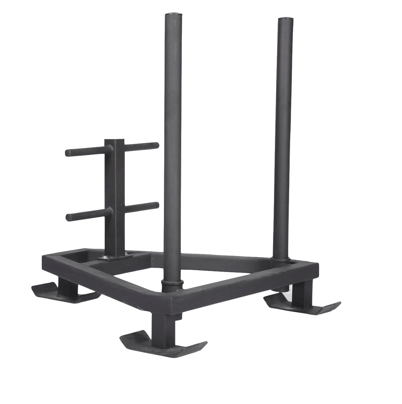 Fitness Equipment - อุปกรณ์ออกกำลังกายแบบเลื่อนสำหรับฝึกความแข็งแรงและเพิ่มพลัง พร้อมแผ่นน้ำหนัก
