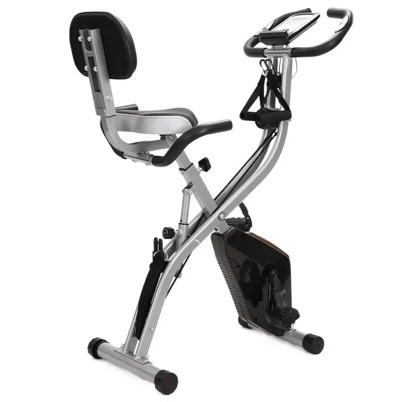 Exercise Bike Magnetic Resistance - จักรยานออกกำลังกายแบบพับได้สำหรับใช้ในบ้าน - จักรยานฝึกปั่นแบบแม่เหล็กสำหรับใช้ในบ้าน