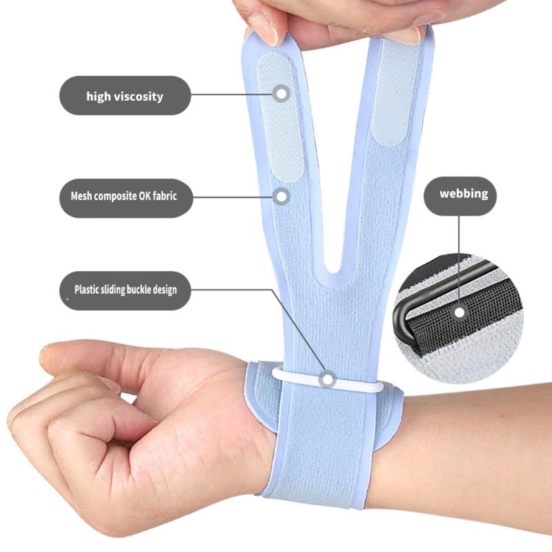 Wrist Wraps Weightlifting Support - 652F สายรัดข้อมือพร้อมสายรัดปรับน้ำหนักเบา Breathable สายรัดข้อมือสำหรับบาสเกตบอลแบดมินตันยกน้ำหนัก
