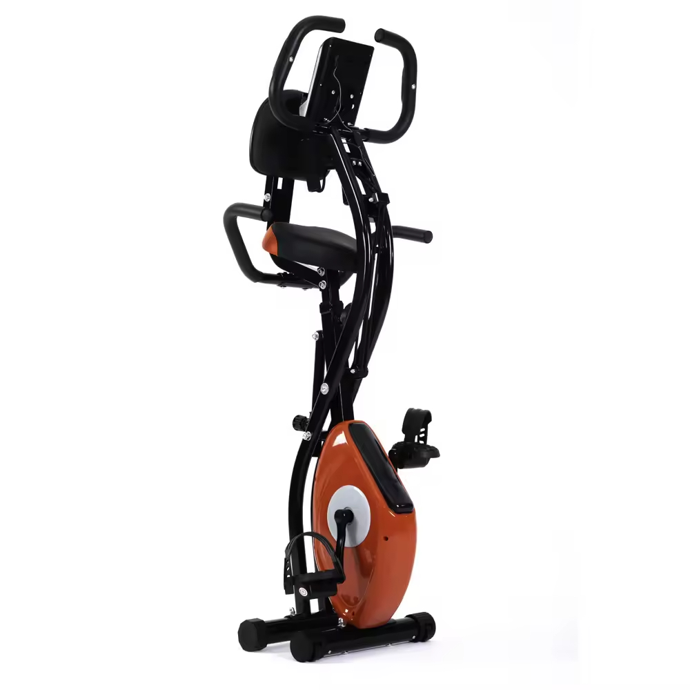 Exercise Bike Magnetic Resistance - จักรยานออกกำลังกายในร่มแบบพับได้พร้อมแรงต้านแม่เหล็ก รับน้ำหนักได้สูงสุด