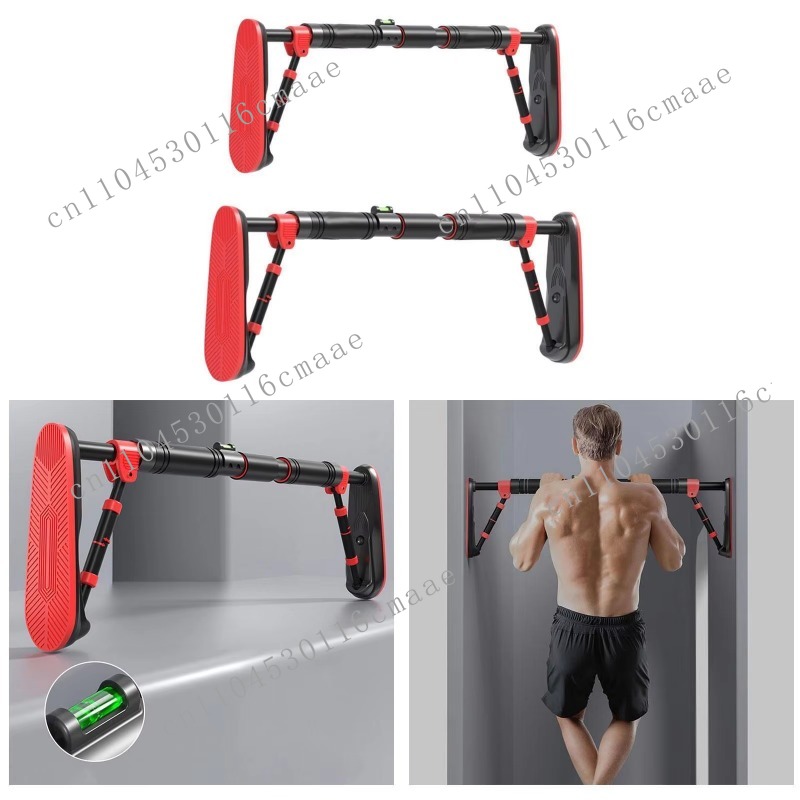 Door Pull Up Bar No Screw - บาร์ออกกำลังกายแบบกว้างพิเศษสำหรับดึงข้อ ติดตั้งกับวงกบประตู พร้อมที่จับบุนวม ไม่ต้องใช้สกรูสำหรับแขวนในวงกบประตูหรือใช้ในบ้าน
