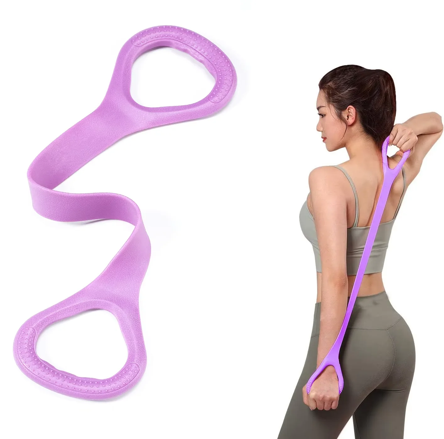 Pilates Bar Kit With Resistance Bands - อุปกรณ์ออกกำลังกาย ยางยืดออกกำลังกาย สำหรับแขน หลัง ไหล่ ยืดหยุ่น