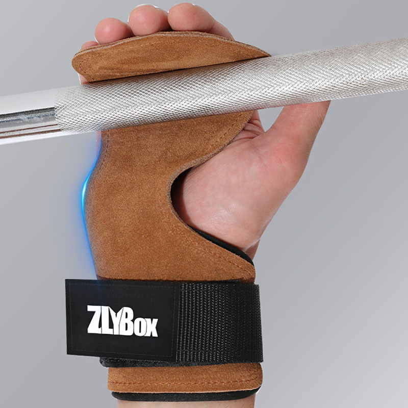 Wrist Wraps Weightlifting Support - สายรัดช่วยยกน้ำหนักแบบกันลื่น 2 ชิ้น - สายรัดข้อมือกันลื่นพร้อมพื้นผิวจับยึดแน่น วัสดุไมโครไฟเบอร์ที่ทนทาน