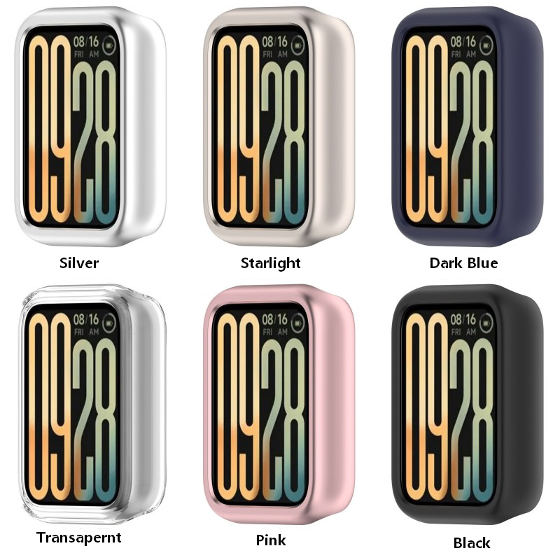 Resistance Bands Set With Handles - เคสพีซีแบบโปร่งสำหรับสายรัดข้อมืออัจฉริยะ Xiaomi Mi Band 10 Pro