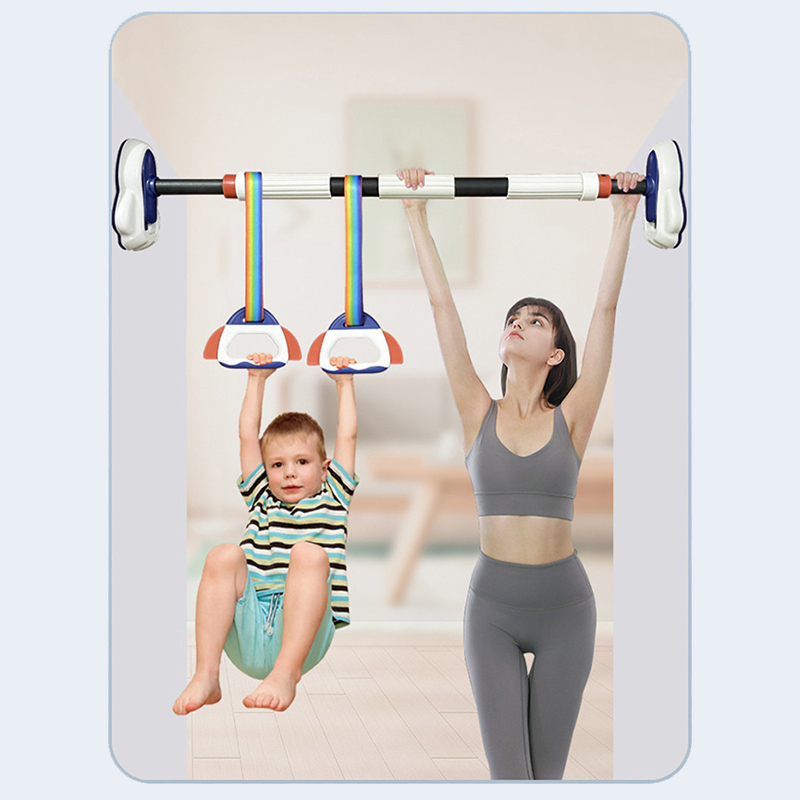 Door Pull Up Bar No Screw - บาร์โหนติดประตู 100-150 ซม. สำหรับฝึกความแข็งแรง ไม่ต้องใช้สกรู ไม่ต้องติดตั้ง