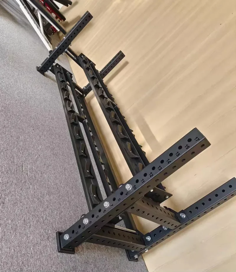 Fitness Equipment - ชั้นวางดัมเบลเชิงพาณิชย์ โซลูชันการจัดเก็บอุปกรณ์ฟิตเนสและอุปกรณ์เสริมครบวงจรสำหรับยิม