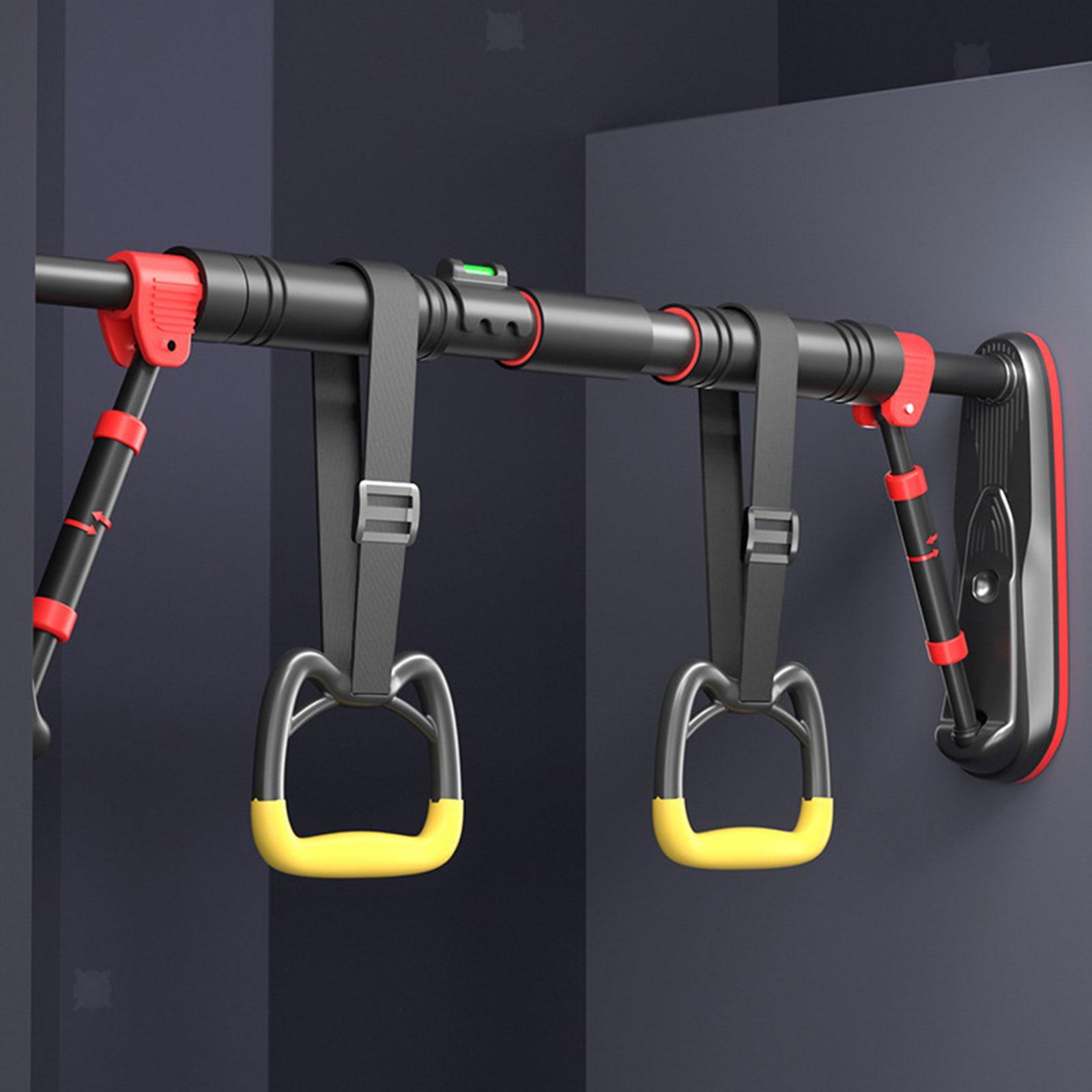 Door Pull Up Bar No Screw - บาร์โหนแบบกว้างพิเศษสำหรับออกกำลังกาย ติดตั้งกับกรอบประตูพร้อมที่จับบุนุ่ม ไม่ต้องใช้สกรู สำหรับแขวนในช่องประตูหรือที่บ้าน