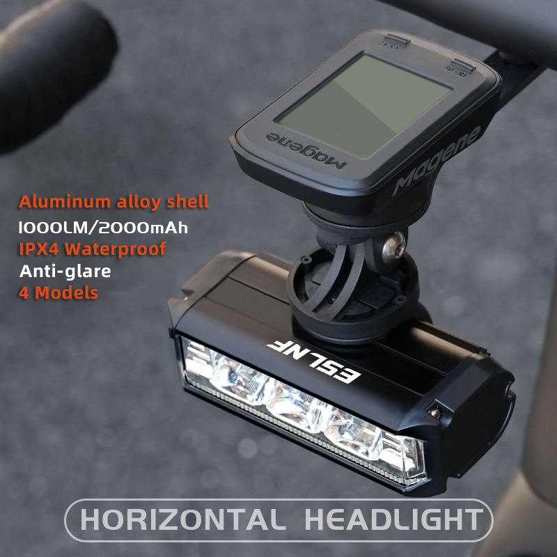 Rechargeable Bicycle Headlight 1000 Lumen - กันน้ํา 1000 Lumens ยกไฟหน้าจักรยาน USB ชาร์จ