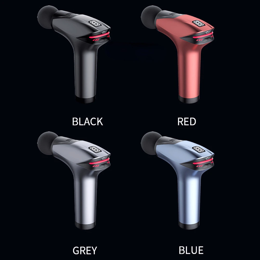 Electric Massage Gun Deep Tissue - ปืนนวดประคบเย็นไฟฟ้าแบบใหม่ สำหรับนวดผ่อนคลายกล้ามเนื้อ บริเวณลำตัว คอ หลัง และการออกกำลังกาย