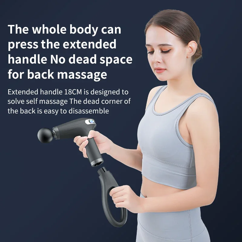 ไม้กดจุดนวดไฟฟ้าแบบมีด้ามจับยา - Electric Massage Gun Deep Tissue บทวิจารณ์และราคา