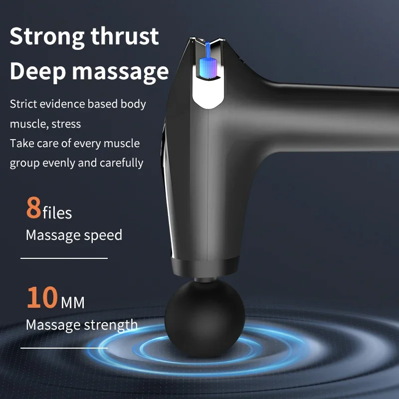 ไม้กดจุดนวดไฟฟ้าแบบมีด้ามจับยา - Electric Massage Gun Deep Tissue บทวิจารณ์และราคา