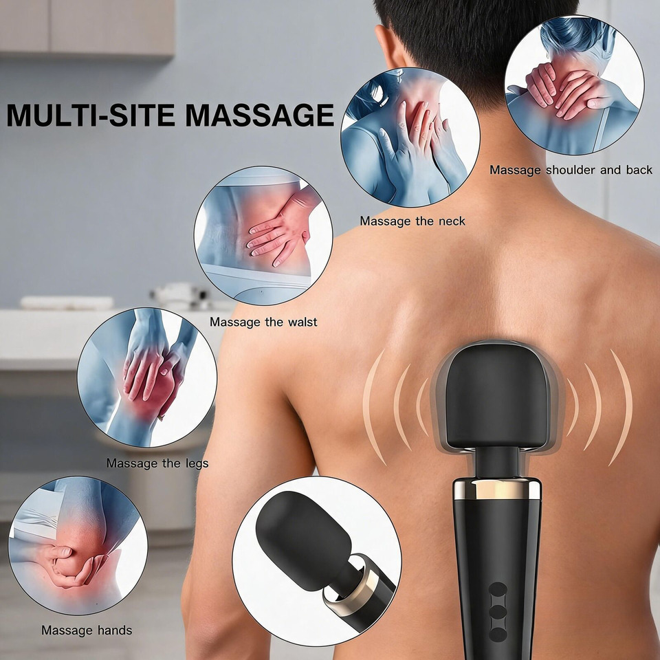 ปืนนวดกล้ามเนื้อ EMS รุ่น Fasc - Electric Massage Gun Deep Tissue บทวิจารณ์และราคา