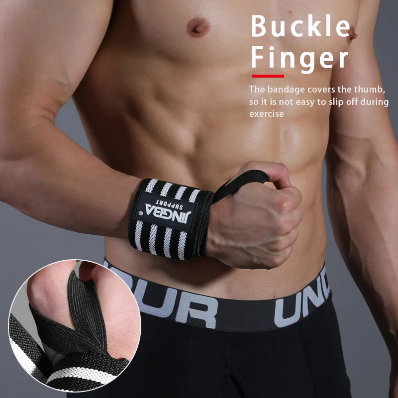 1 PC สายรัดข้อมือสายรัดข้อมือส - Wrist Wraps Weightlifting Support บทวิจารณ์และราคา