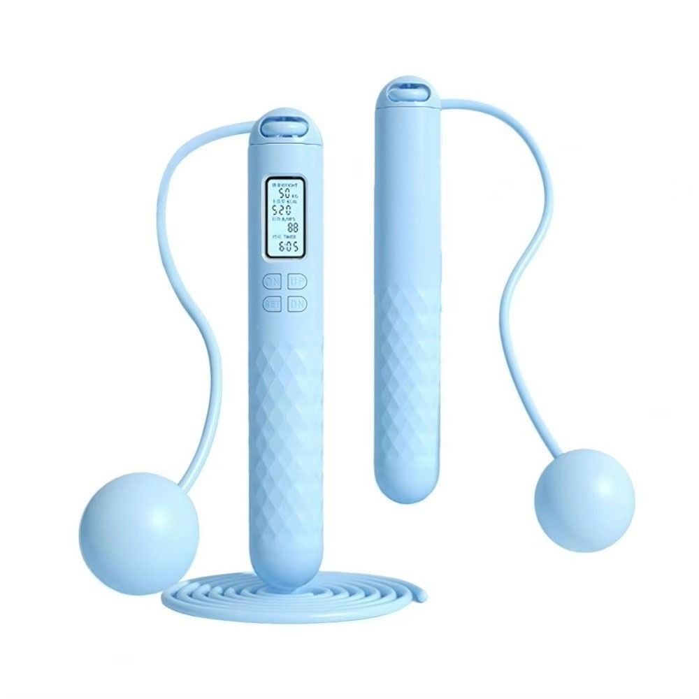เชือกกระโดดไร้สายแบบพกพา ป้องก - Smart Jump Rope Digital Counter บทวิจารณ์และราคา
