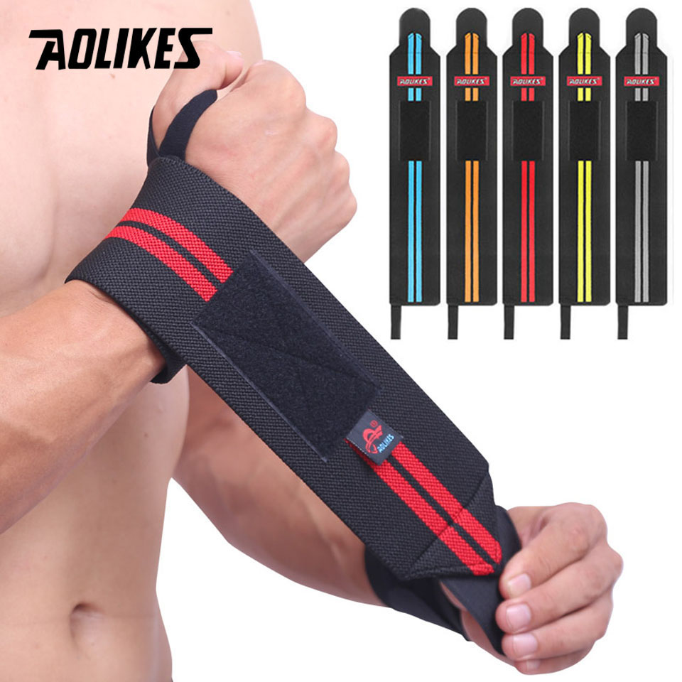 AOLIKES 1 คู่สายรัดข้อมือสายรั - Wrist Wraps Weightlifting Support บทวิจารณ์และราคา