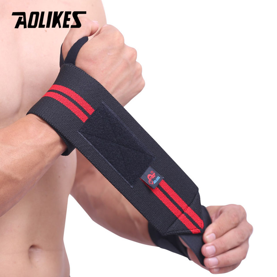AOLIKES 1 คู่สายรัดข้อมือสายรั - Wrist Wraps Weightlifting Support บทวิจารณ์และราคา