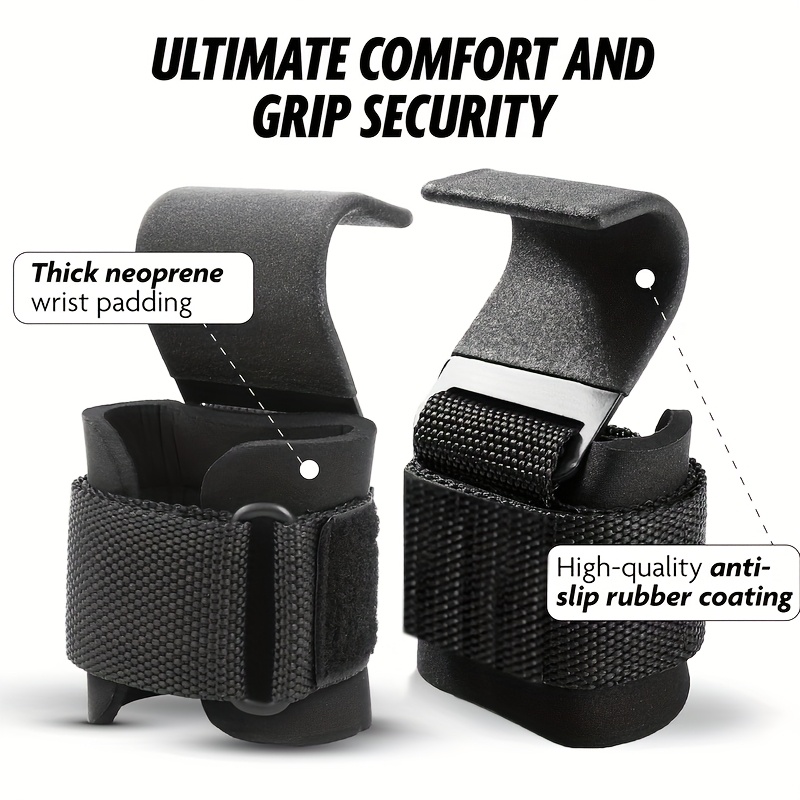 สายรัดข้อมือแบบตะขอสำหรับยกน้ำ - Wrist Wraps Weightlifting Support บทวิจารณ์และราคา