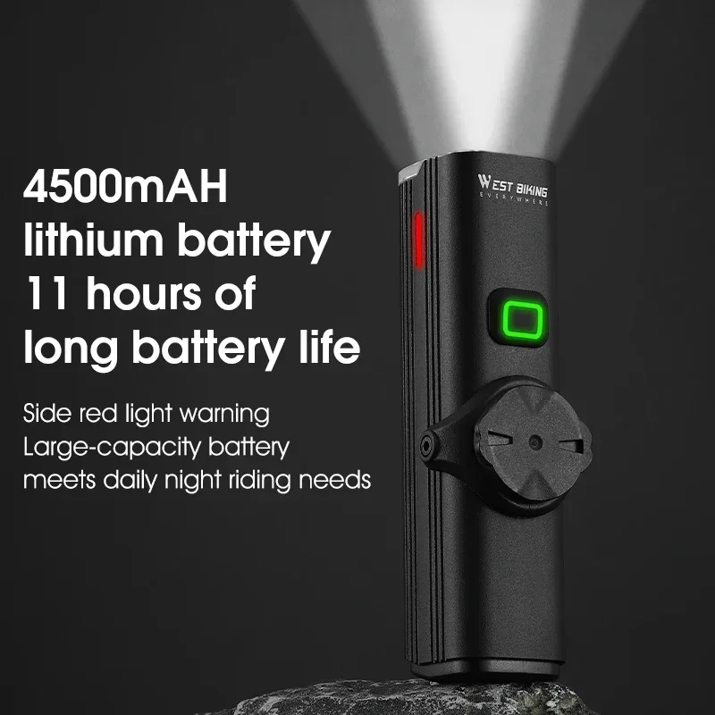 WEST BIKING จักรยาน QUICK RELE - Rechargeable Bicycle Headlight 1000 Lumen บทวิจารณ์และราคา
