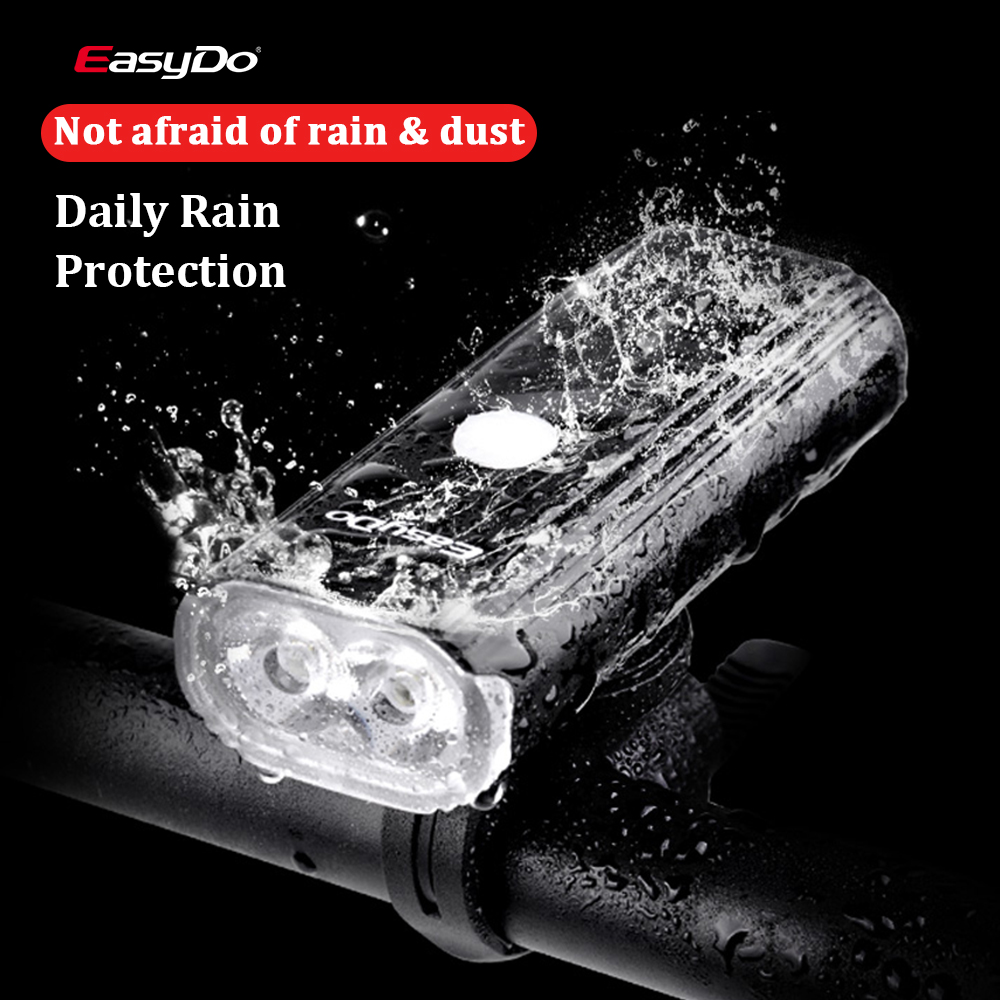 EasyDo ไฟหน้าจักรยาน USB ชาร์จ - Rechargeable Bicycle Headlight 1000 Lumen บทวิจารณ์และราคา