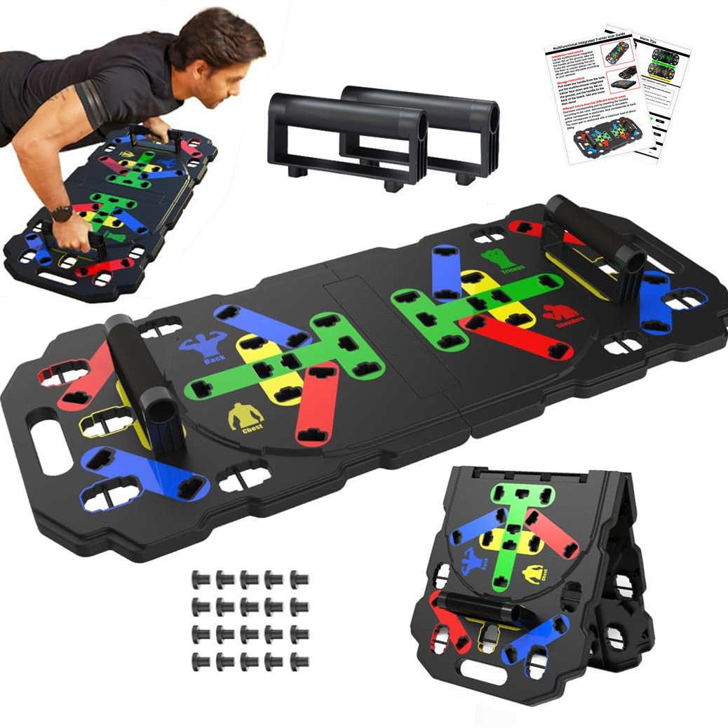 บอร์ดวิดพื้นแบบพับได้อเนกประสง - Push Up Board Foldable Multi Function บทวิจารณ์และราคา