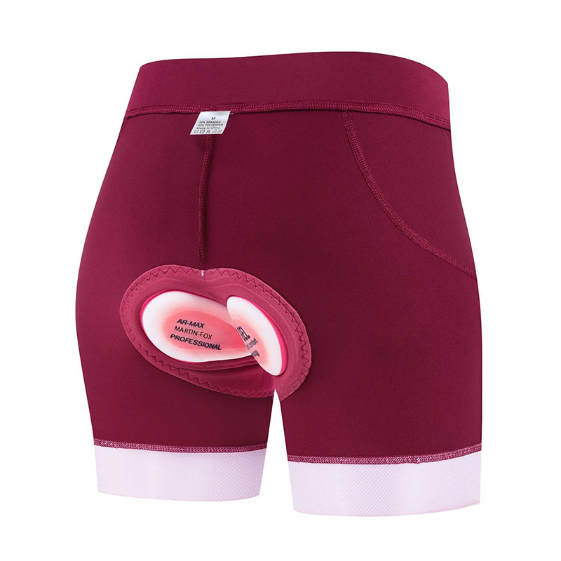 กางเกงปั่นจักรยานผู้หญิง ระบาย - Padded Cycling Shorts 5D Gel บทวิจารณ์และราคา