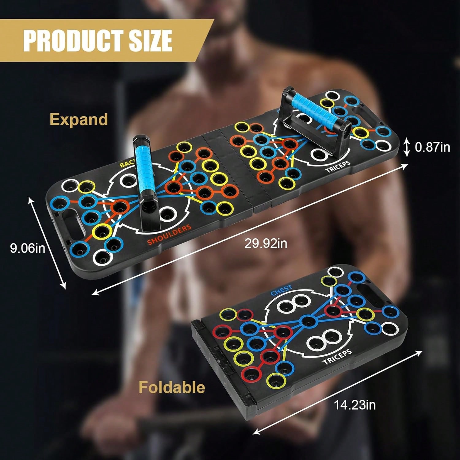 ระบบบอร์ดวิดพื้นแบบพับได้, แท่ - Push Up Board Foldable Multi Function บทวิจารณ์และราคา