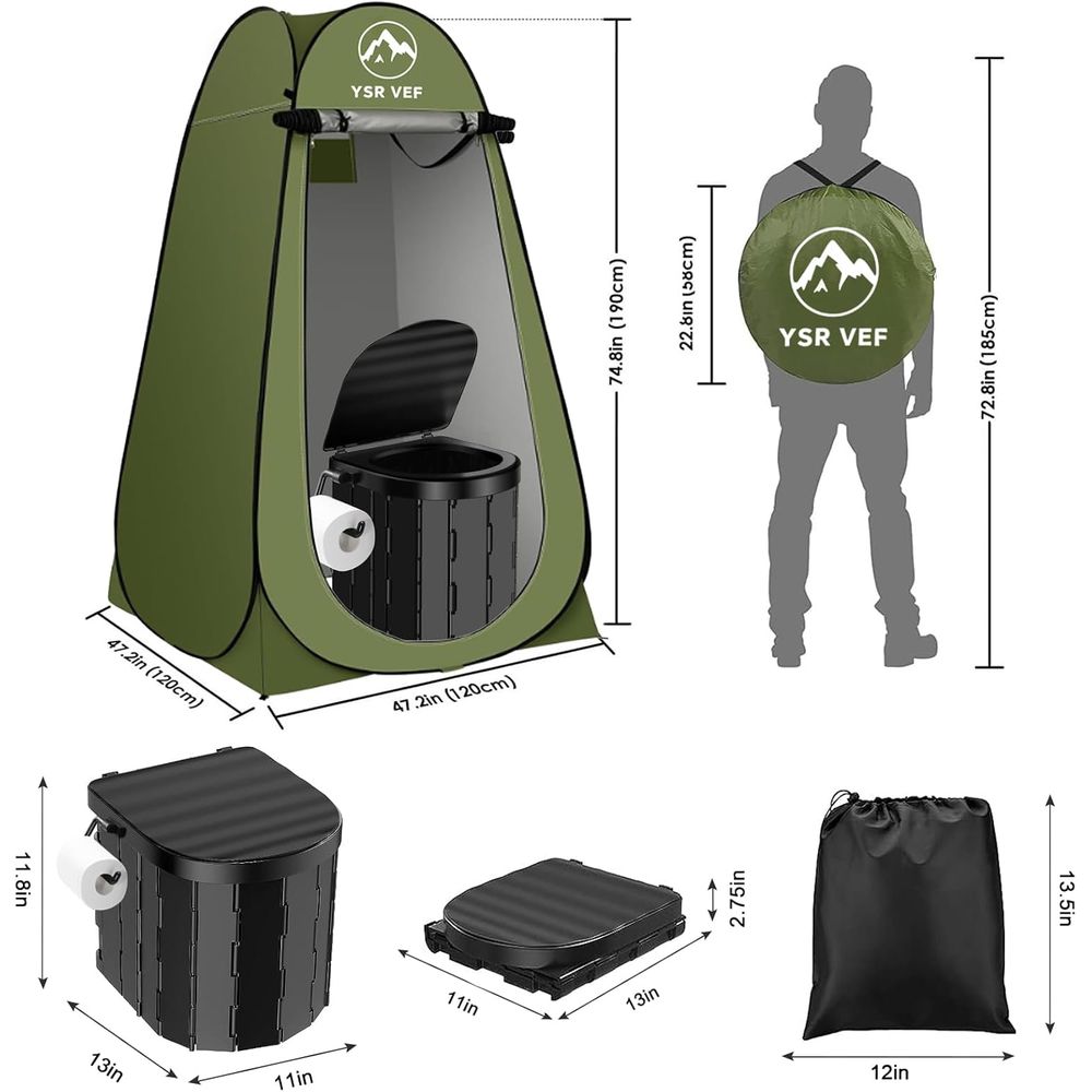 ชุดห้องน้ำพกพา, ห้องน้ำสำหรับต - Camping บทวิจารณ์และราคา