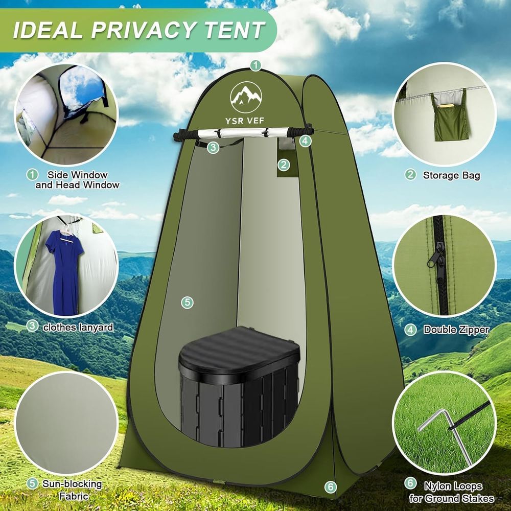 ชุดห้องน้ำพกพา, ห้องน้ำสำหรับต - Camping บทวิจารณ์และราคา