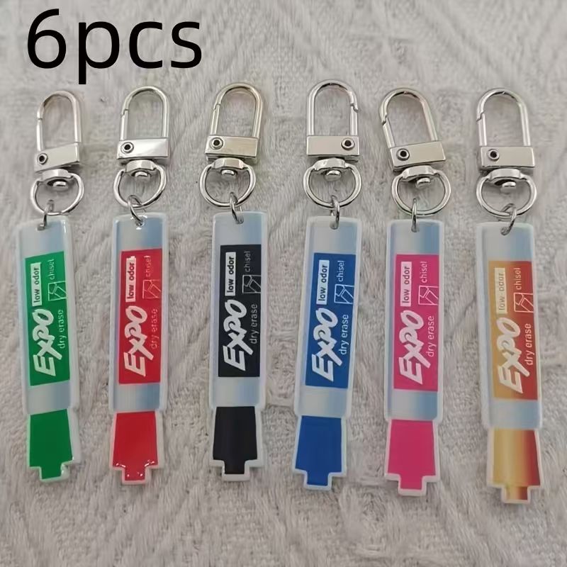 พวงกุญแจปากกาอะคริลิก 6 ชิ้น,  - Hiking บทวิจารณ์และราคา