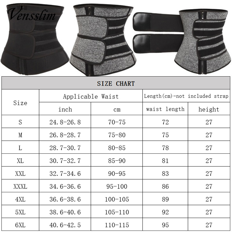 Vensslim Shapewear เทรนเนอร์เอ - Sweat Waist Trainer Belt Neoprene บทวิจารณ์และราคา