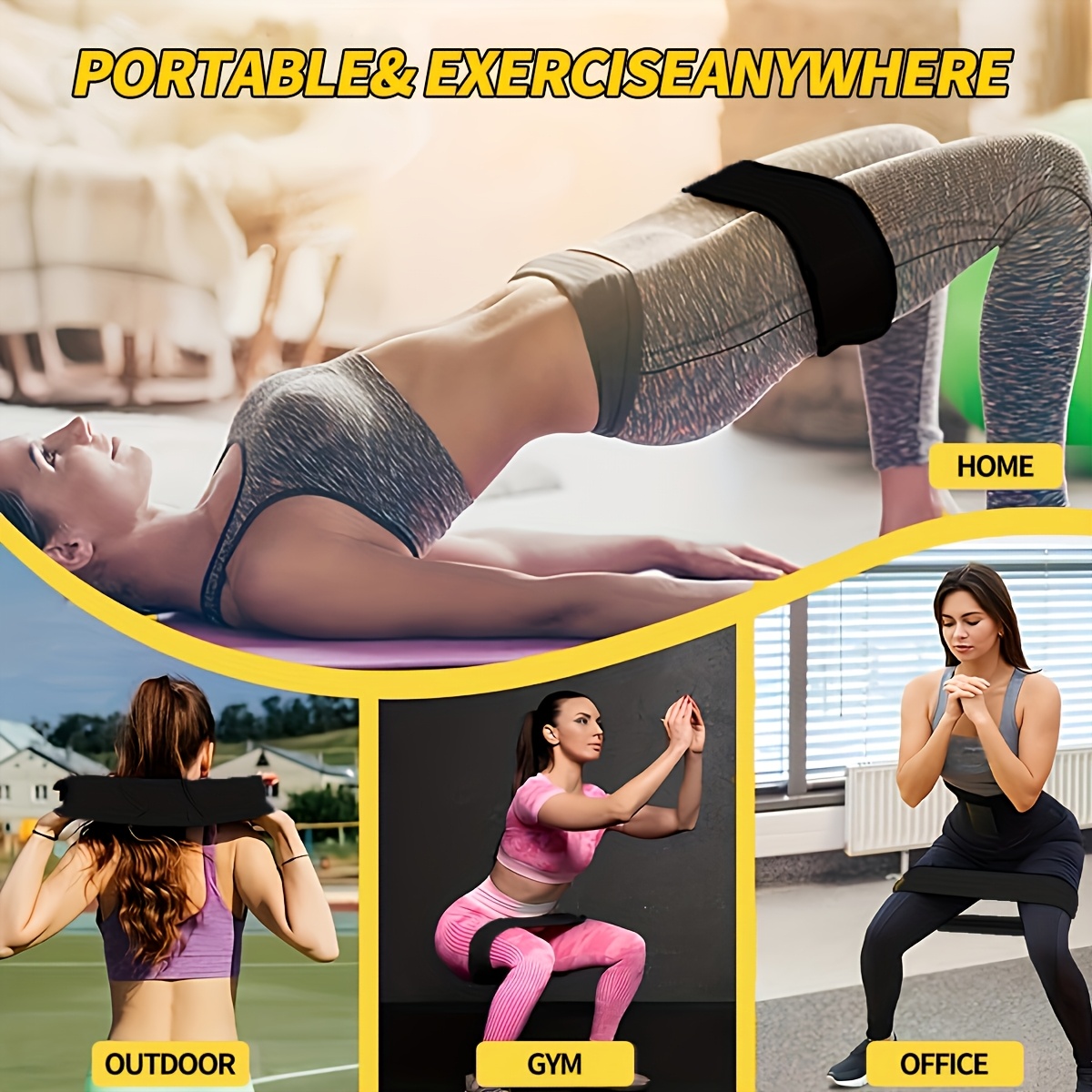 ชุดยางยืดออกกำลังกาย 3 ชิ้น, ย - Pilates Bar Kit With Resistance Bands บทวิจารณ์และราคา
