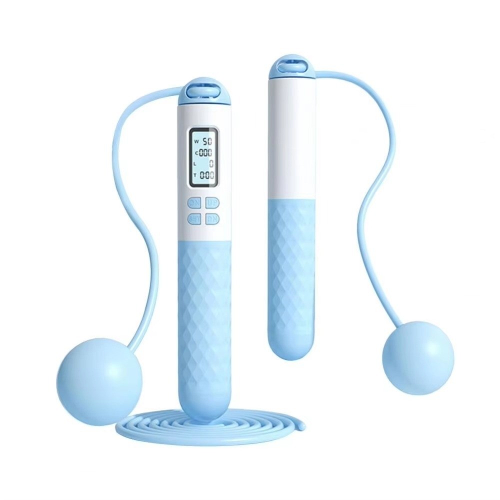 เชือกกระโดดไร้สาย ป้องกันการลื - Smart Jump Rope Digital Counter บทวิจารณ์และราคา