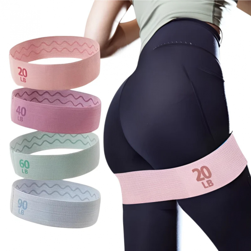ยางยืดออกกำลังกาย 20-90 ปอนด์  - Pilates Bar Kit With Resistance Bands บทวิจารณ์และราคา