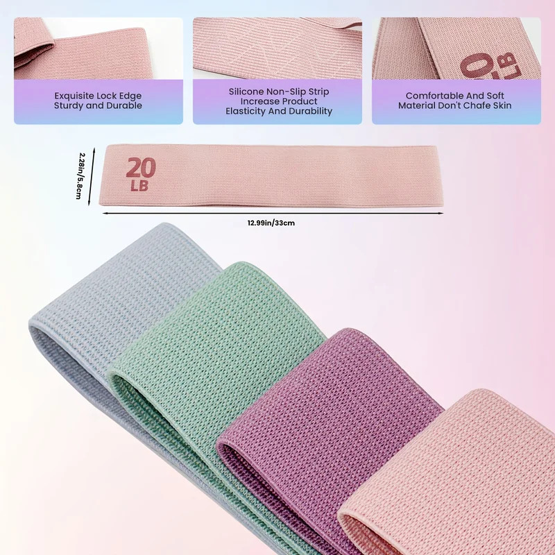 ยางยืดออกกำลังกาย 20-90 ปอนด์  - Pilates Bar Kit With Resistance Bands บทวิจารณ์และราคา