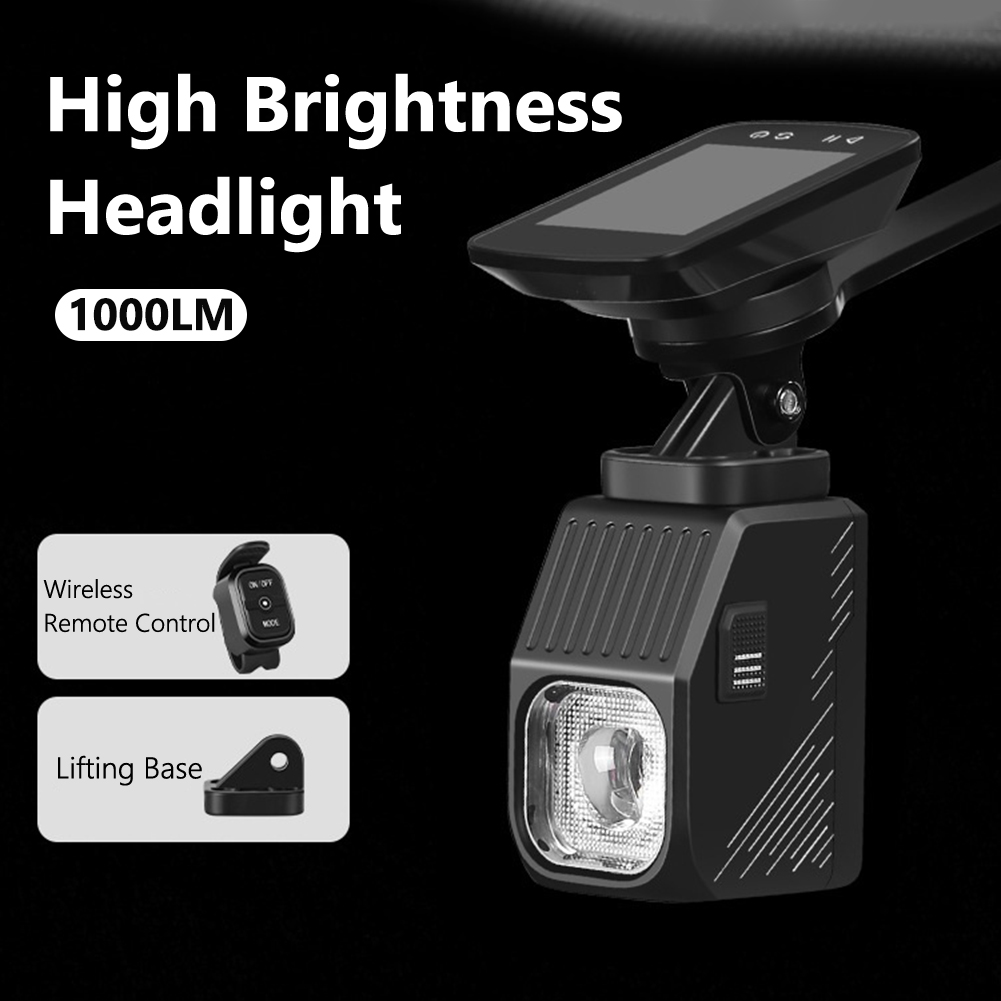 ไฟหน้าจักรยานความสว่างสูง 1000 - Rechargeable Bicycle Headlight 1000 Lumen บทวิจารณ์และราคา