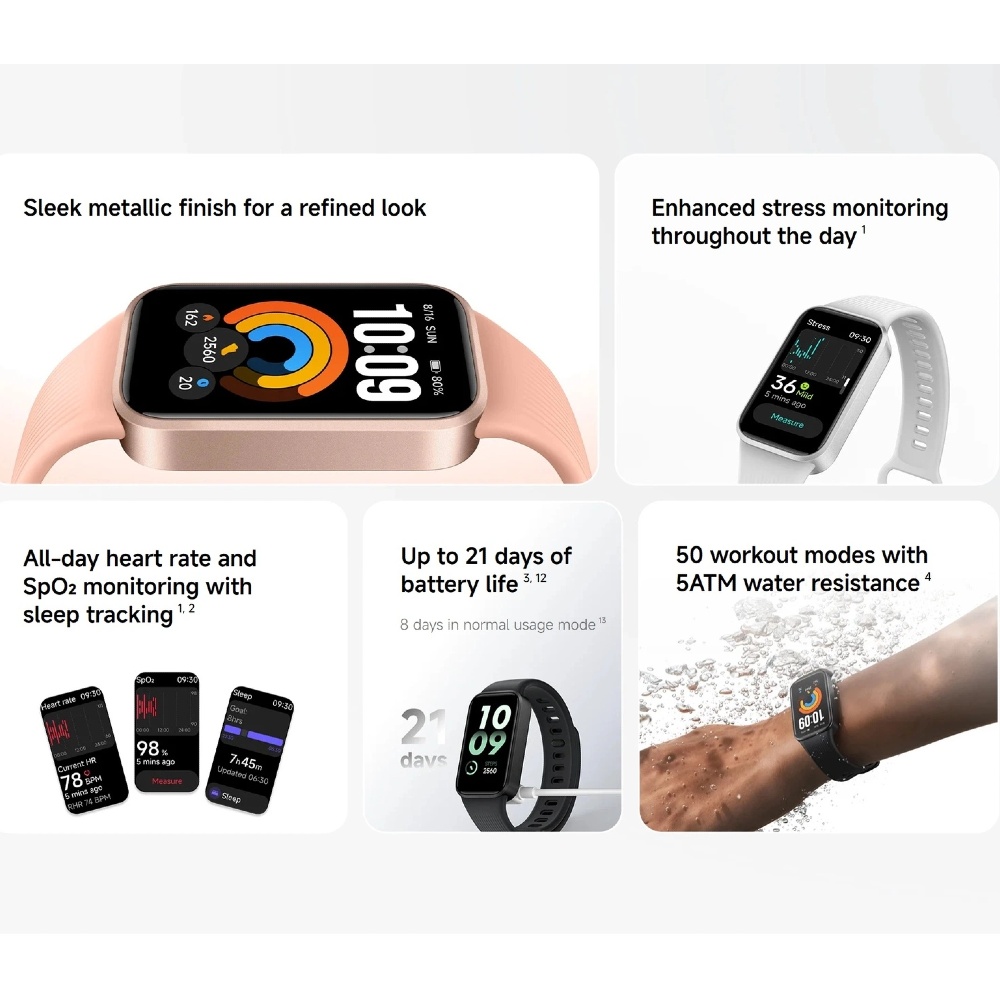 Xiaomi Smart Band 11 Active รุ - Resistance Bands Set With Handles บทวิจารณ์และราคา