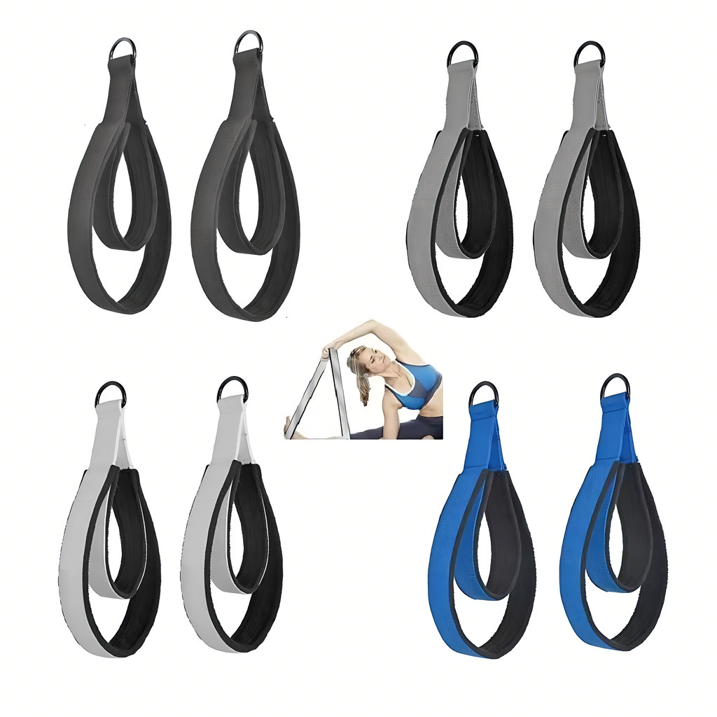 สายรัดข้อเท้าแบบวงแหวนคู่สำหรั - Pilates Bar Kit With Resistance Bands บทวิจารณ์และราคา