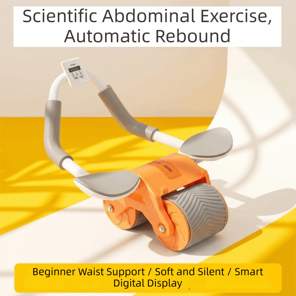 ล้อบริหารหน้าท้องแบบอัตโนมัติพ - Ab Roller Wheel With Elbow Support บทวิจารณ์และราคา