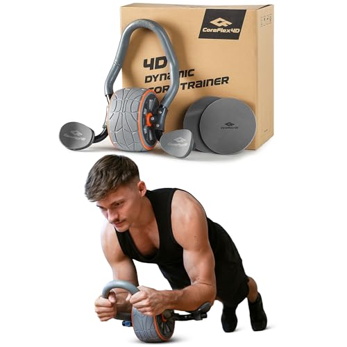 CoreFlex4D ล้อบริหารหน้าท้องพร - Ab Roller Wheel With Elbow Support บทวิจารณ์และราคา