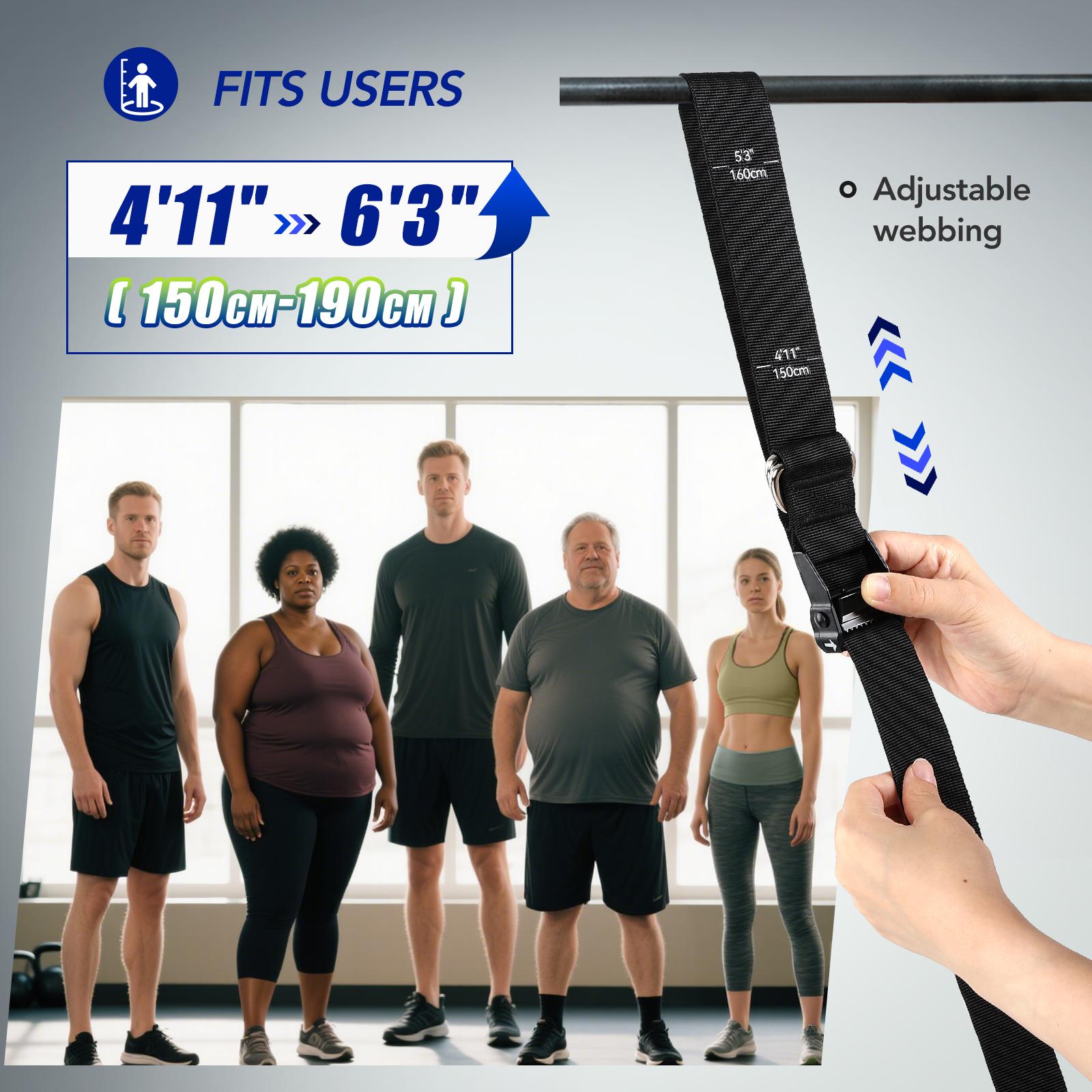 ชุดสายรัดช่วยดึงข้อแบบ Heavy D - Resistance Bands Set With Handles บทวิจารณ์และราคา