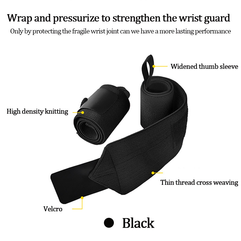 สายรัดข้อมือแบบแข็งสําหรับยกน้ - Wrist Wraps Weightlifting Support บทวิจารณ์และราคา