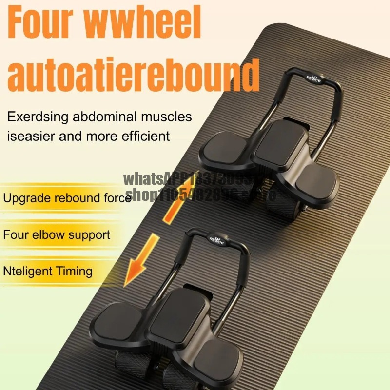 ล้อบริหารหน้าท้อง 2-in-1 พร้อม - Ab Roller Wheel With Elbow Support บทวิจารณ์และราคา