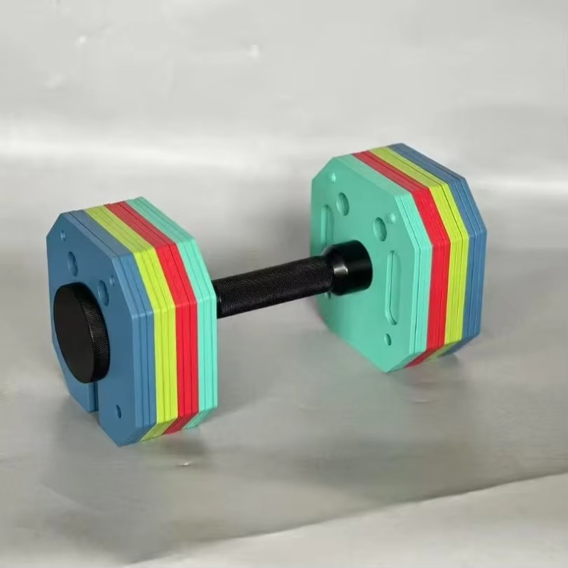 ดัมเบลปรับน้ำหนักได้ทรงสี่เหลี - Adjustable Dumbbell Pair 40Kg บทวิจารณ์และราคา