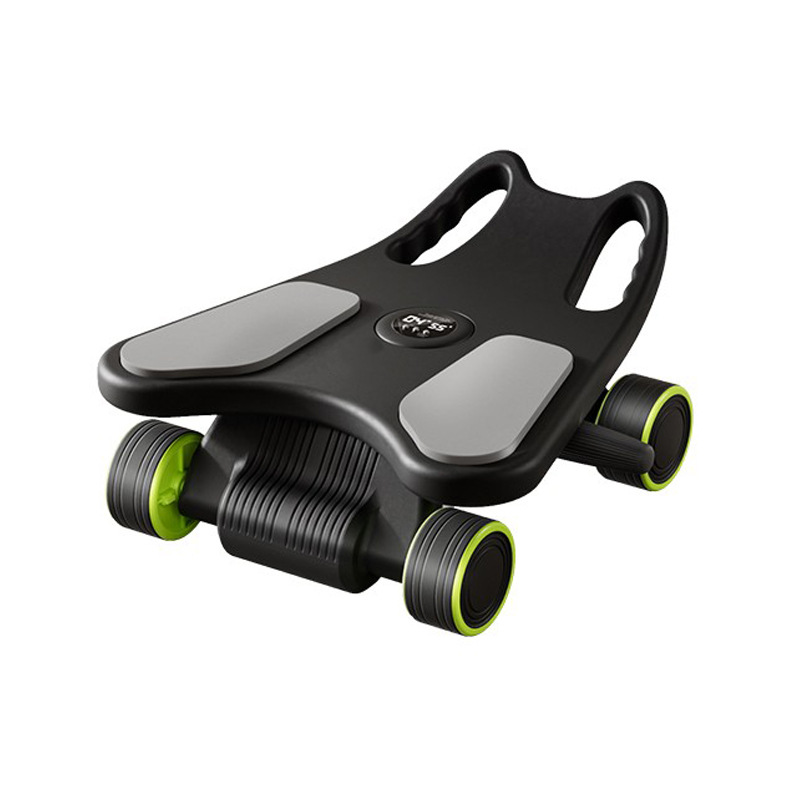 ล้อบริหารหน้าท้องพร้อมที่รองข้ - Ab Roller Wheel With Elbow Support บทวิจารณ์และราคา