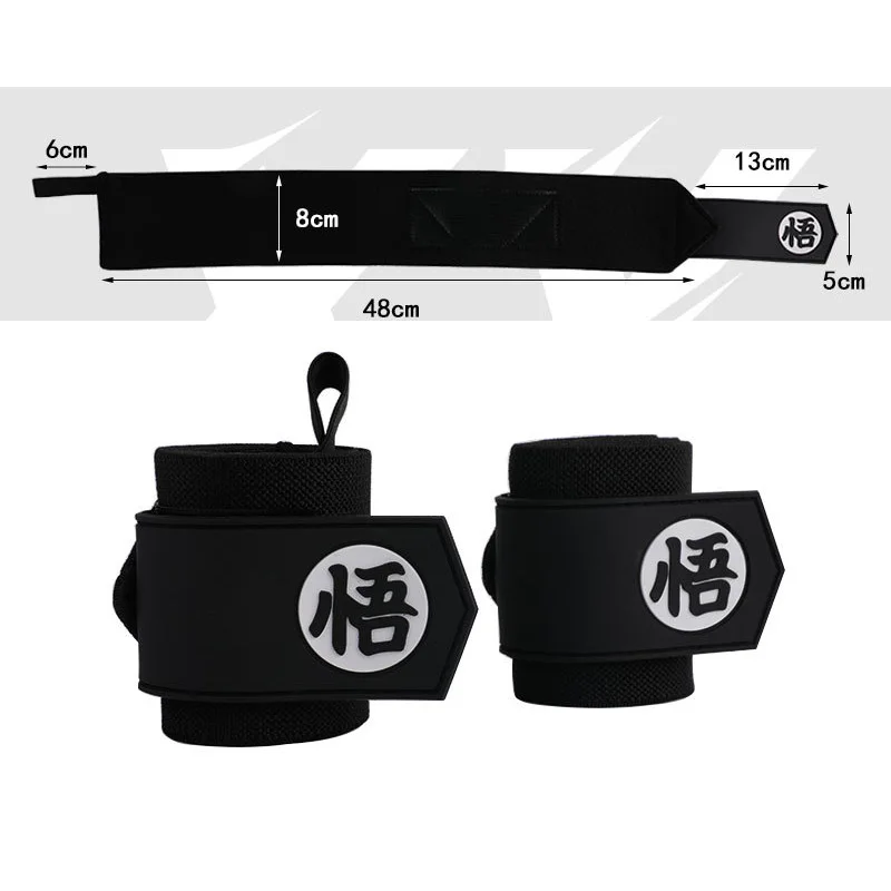 สายรัดข้อมือยกน้ำหนักแบบคู่ 1  - Wrist Wraps Weightlifting Support บทวิจารณ์และราคา